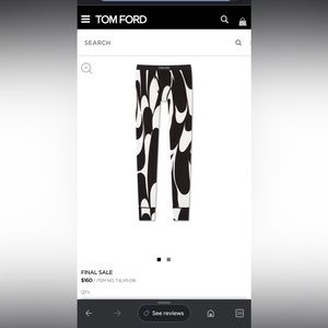 Tom Ford Long Johns